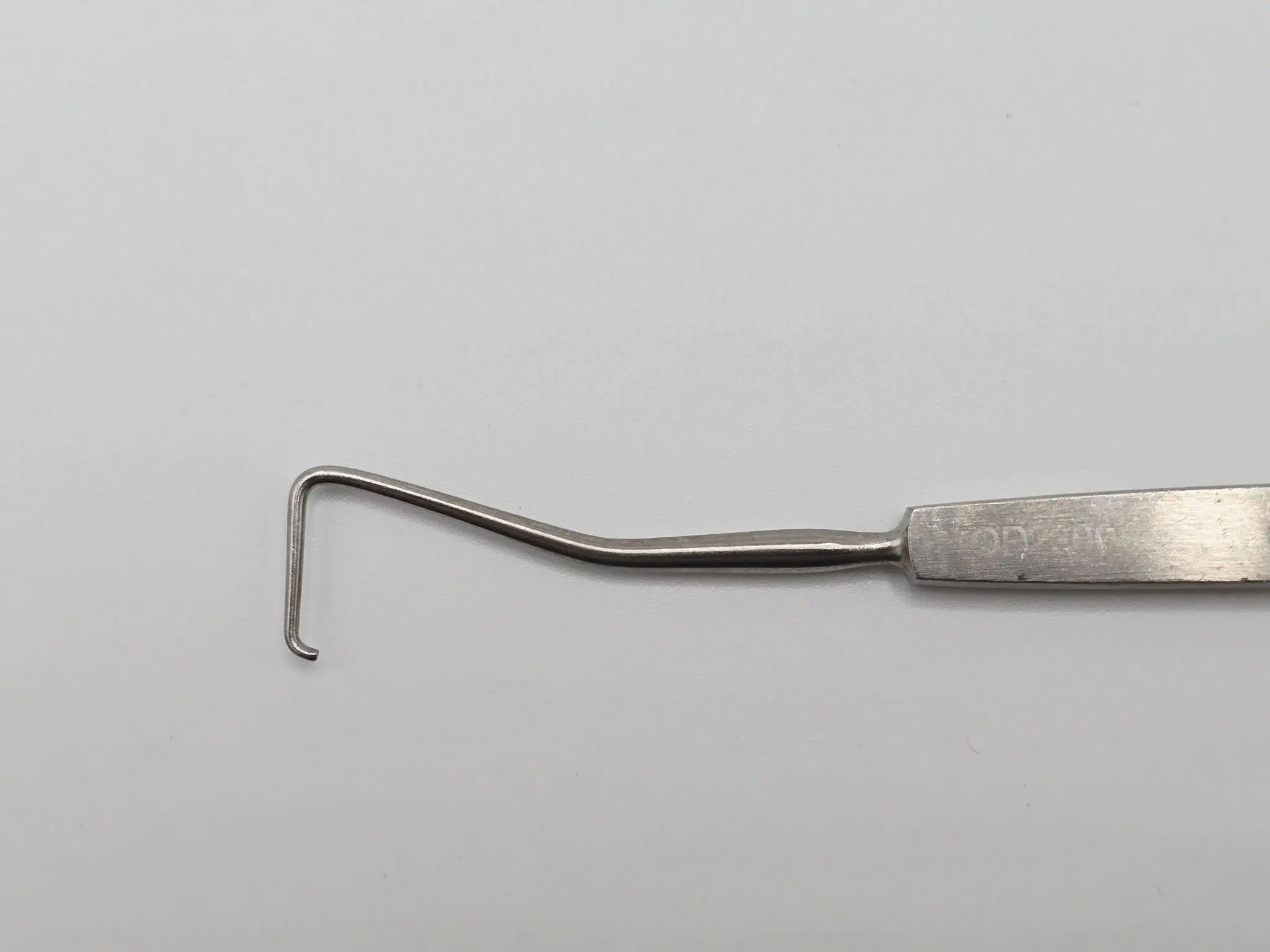 V. Mueller OP2300 Green Strabismus Hook Ophthalmic Surgical Instrument 5-3/4" - Image 3