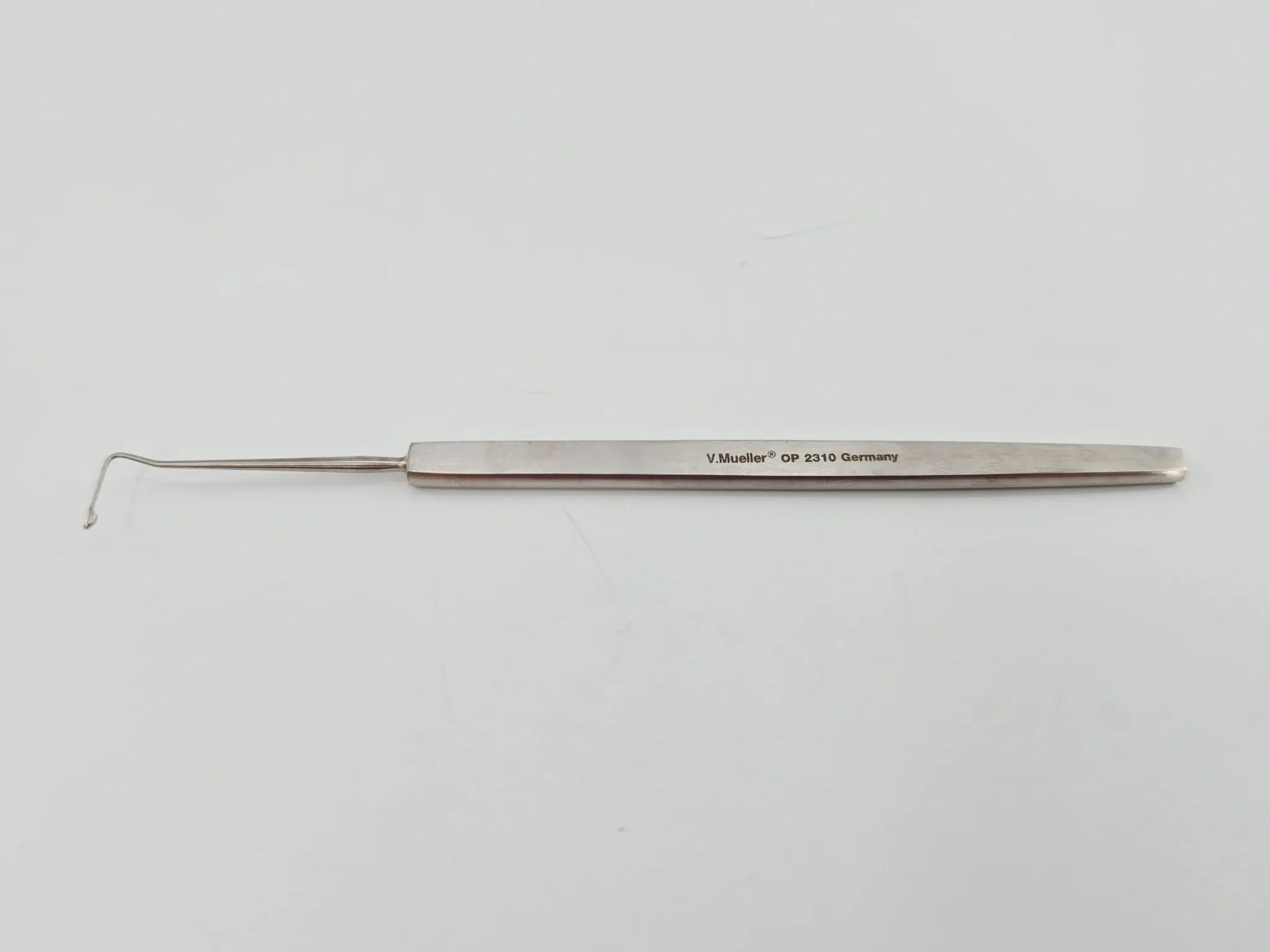 V. Mueller OP2310 Jameson Strabismus Hook Ophthalmology 5-1/8" - Image 2