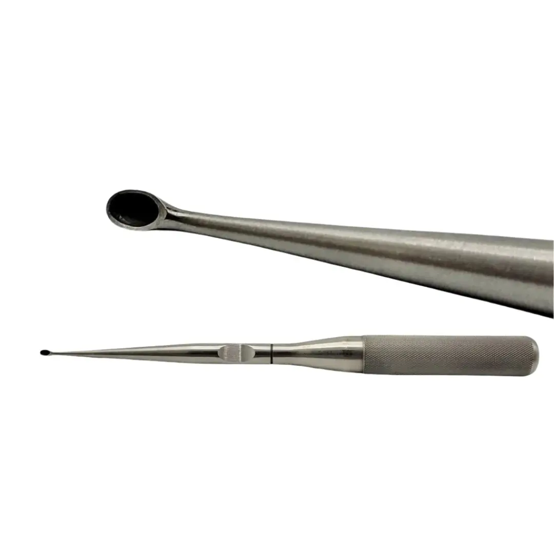 V. Mueller OS995-002 Bone Curette Size 00 3.4mm Cup Overall Length 9" (23Cm)