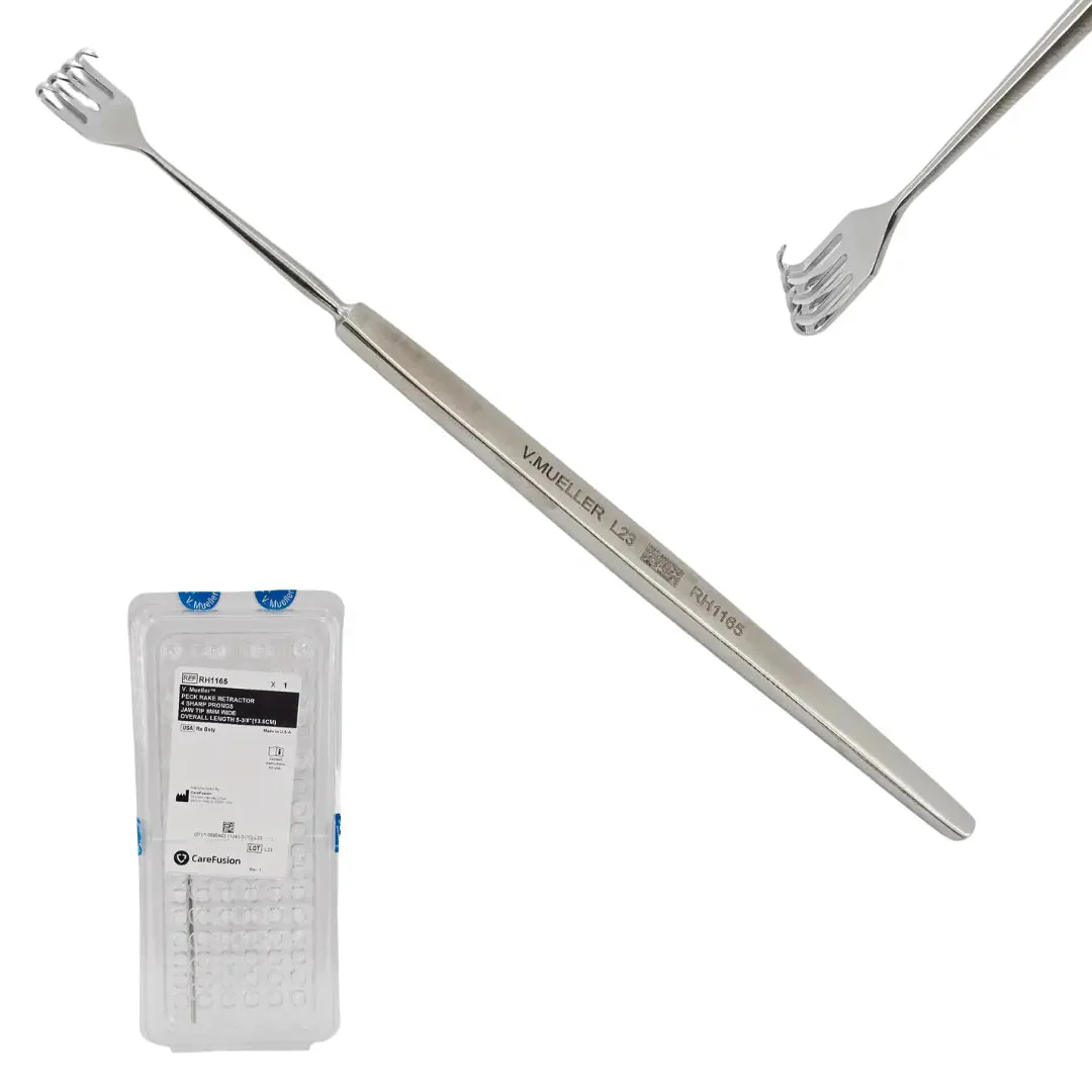 V. Mueller RH1165 Peck Rake Retractor 5"