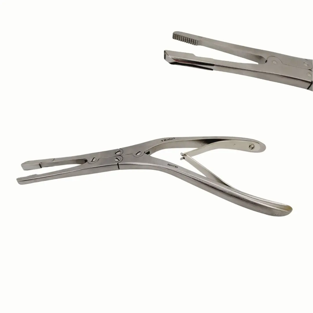 V. Mueller RH1790 Rubin Morselizer Jaws 15 x 5.5mm 10"