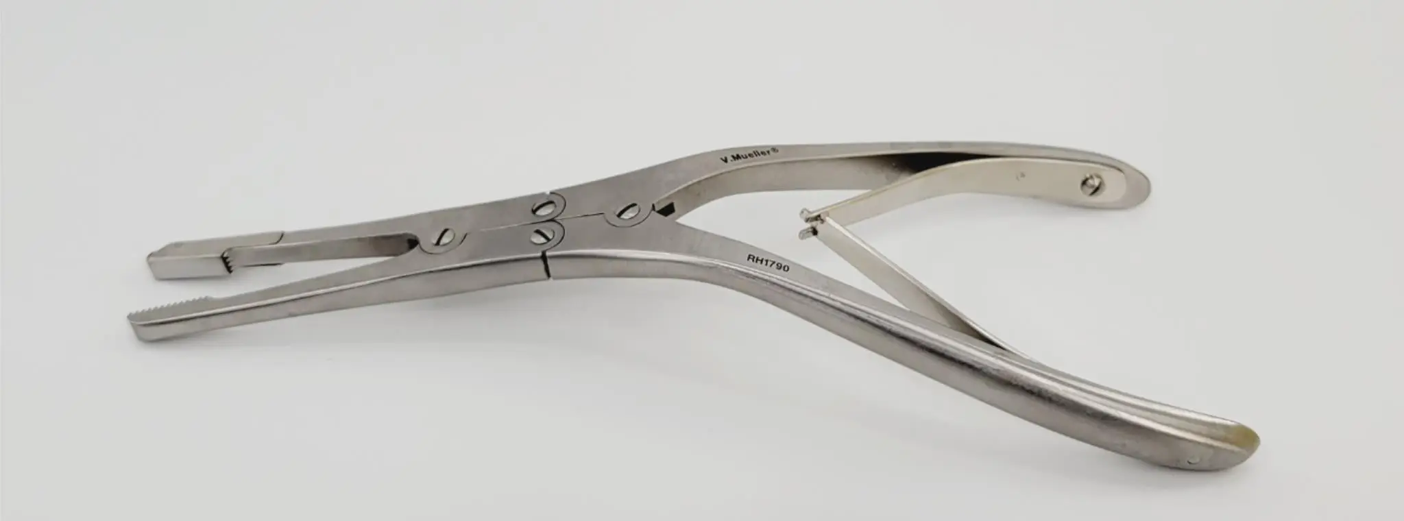 V. Mueller RH1790 Rubin Morselizer Jaws 15 x 5.5mm 10" - Image 4