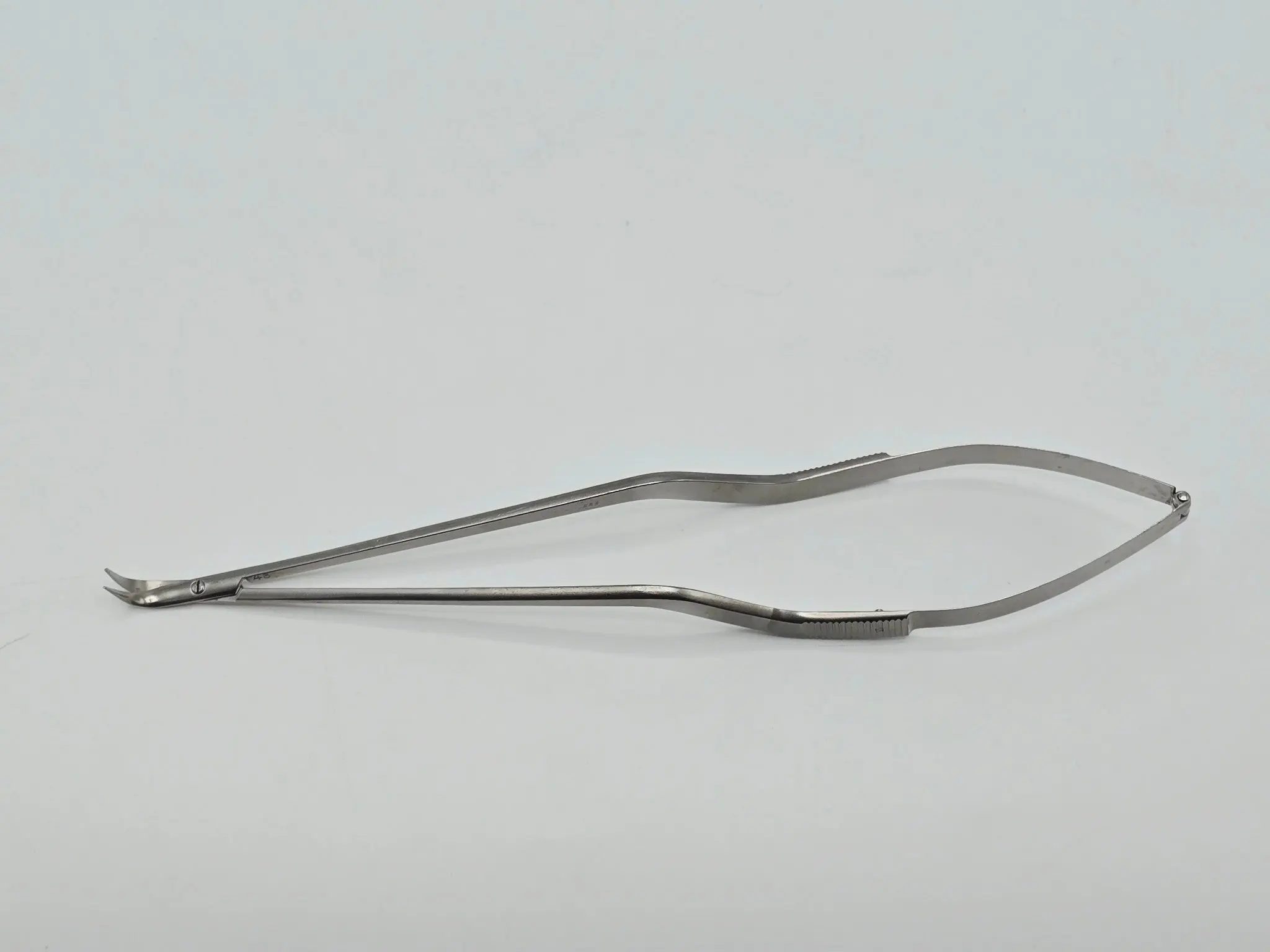 V. Mueller Spring Handle Angled Micro Surgical Scissors 7in - Image 2
