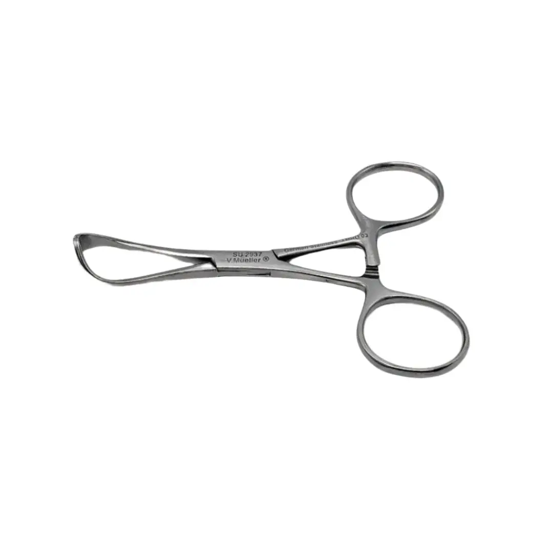 V. Mueller SU2937 Lorna Non-Perforating Towel Forceps Edna-Style 3-7/8"