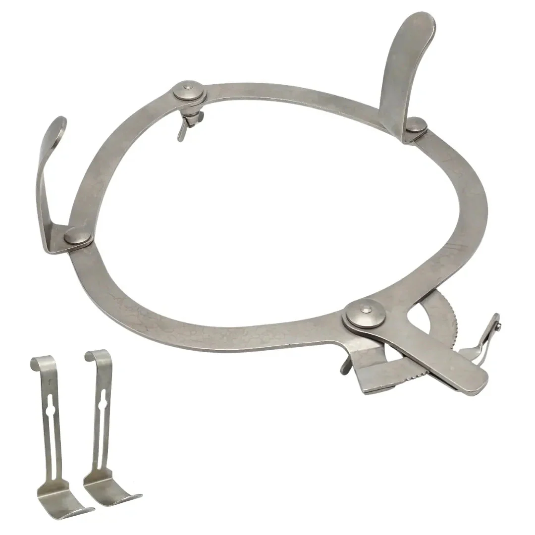 V. Mueller SU3055 O’Sullivan-O’Connor Abdominal Retractor with 2 XBBR Blades