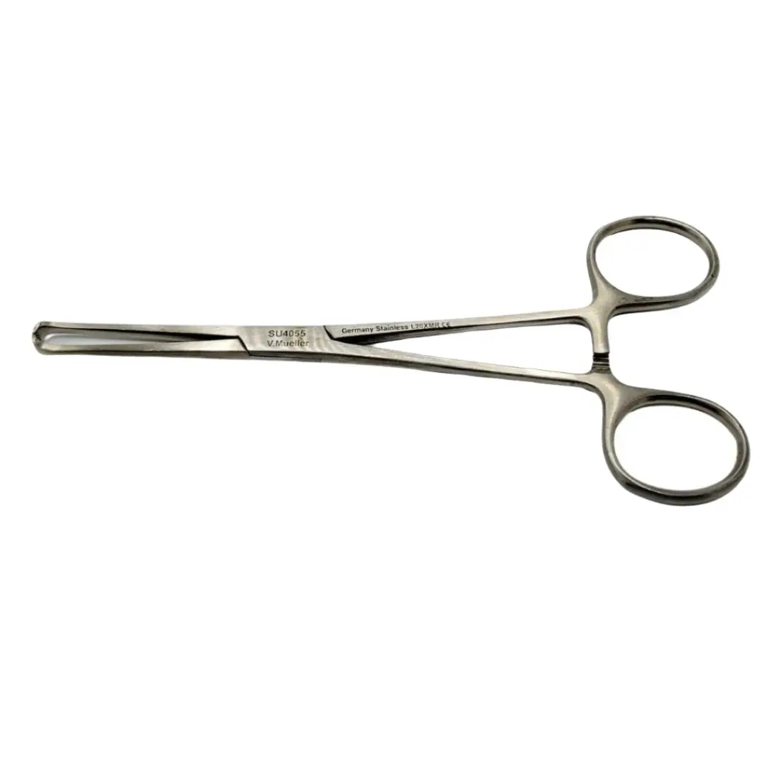 V. Mueller SU4055 Allis Tissue Forceps Standard Pattern 5 X 6 Teeth Overall Length 6" (15.2Cm)