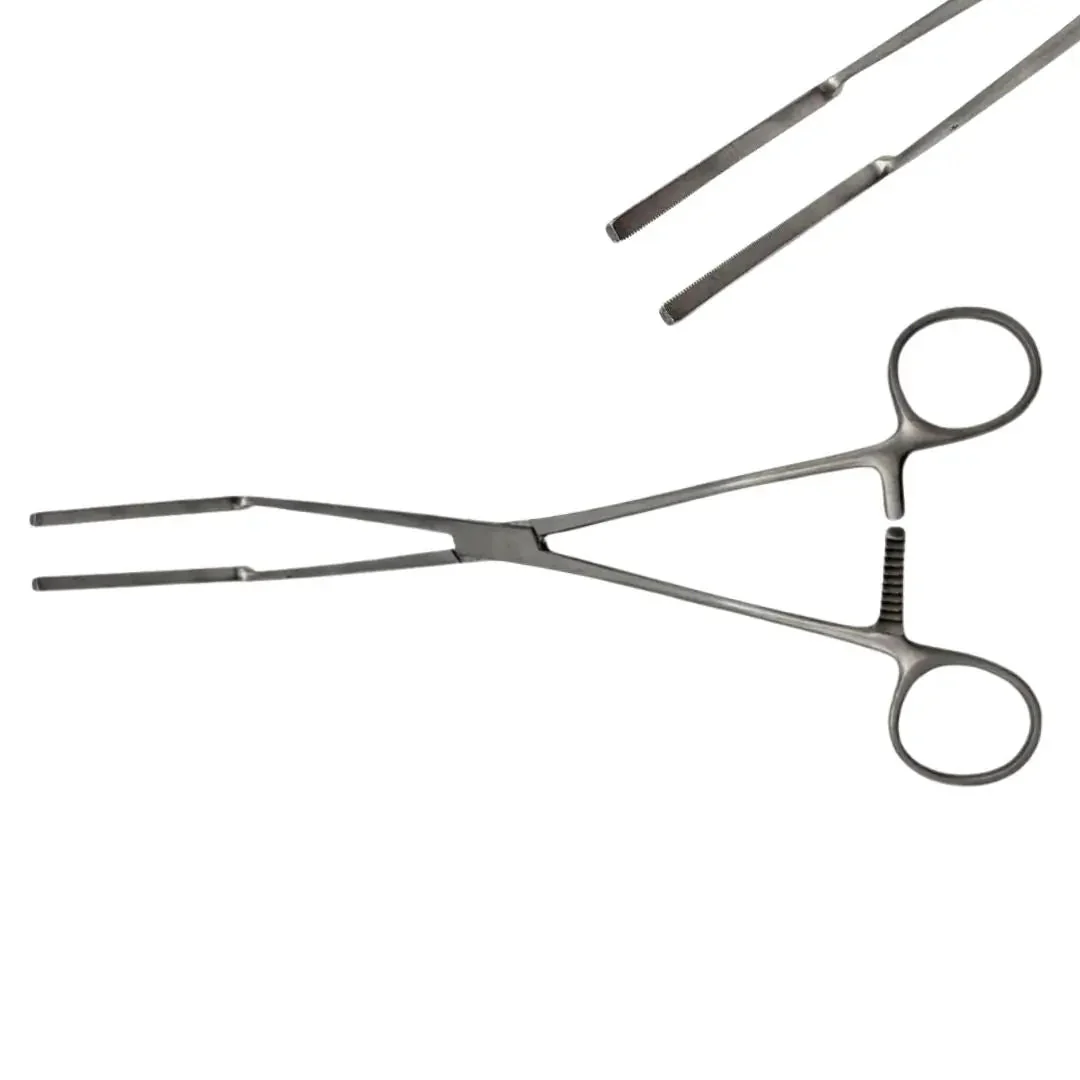 V. Mueller SU6130 Glassman Anterior Resection Clamp Right Angled 3-3/4" Jaw 10"