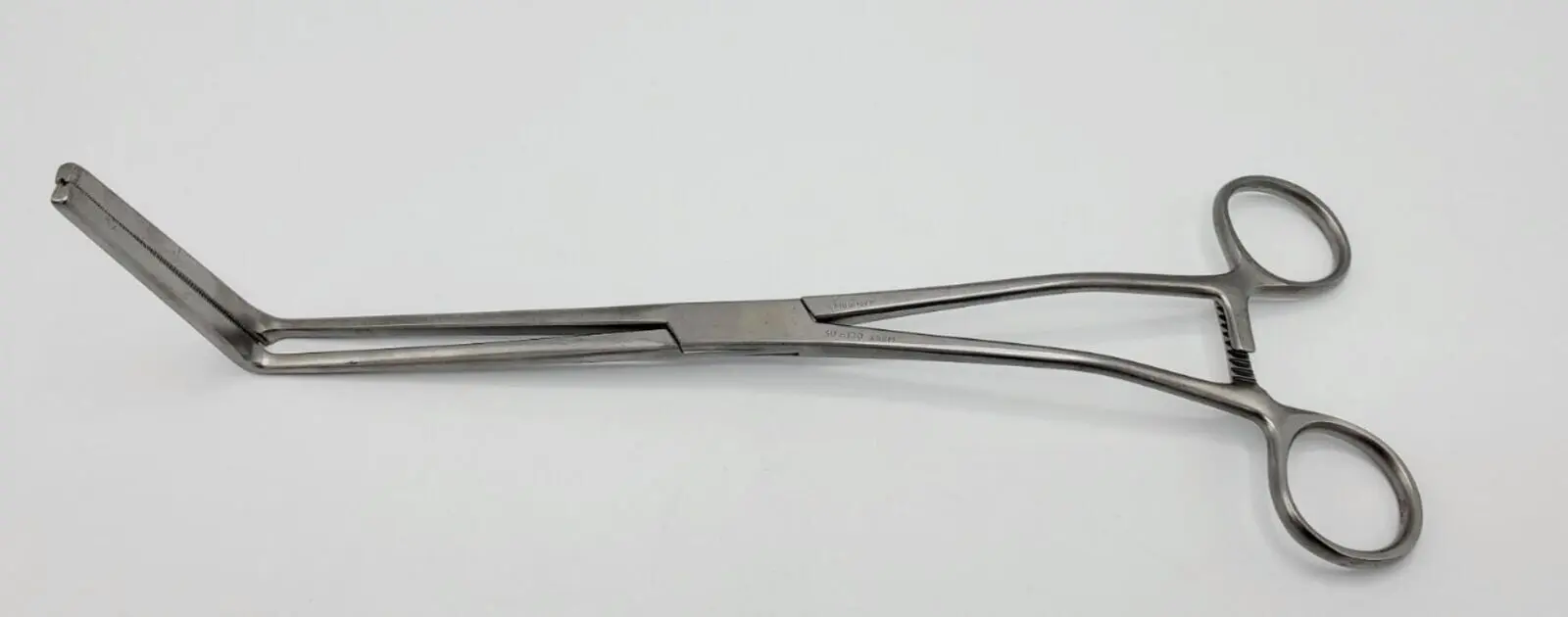 V. Mueller SU6130 Glassman Anterior Resection Clamp Right Angled 3-3/4" Jaw 10" - Image 2