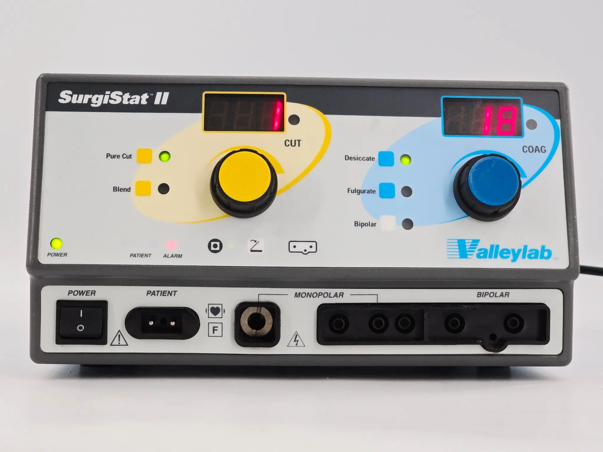 Valleylab SurgiStat II Surgical Control Unit w/ Footswitch & Cable Set - Image 2