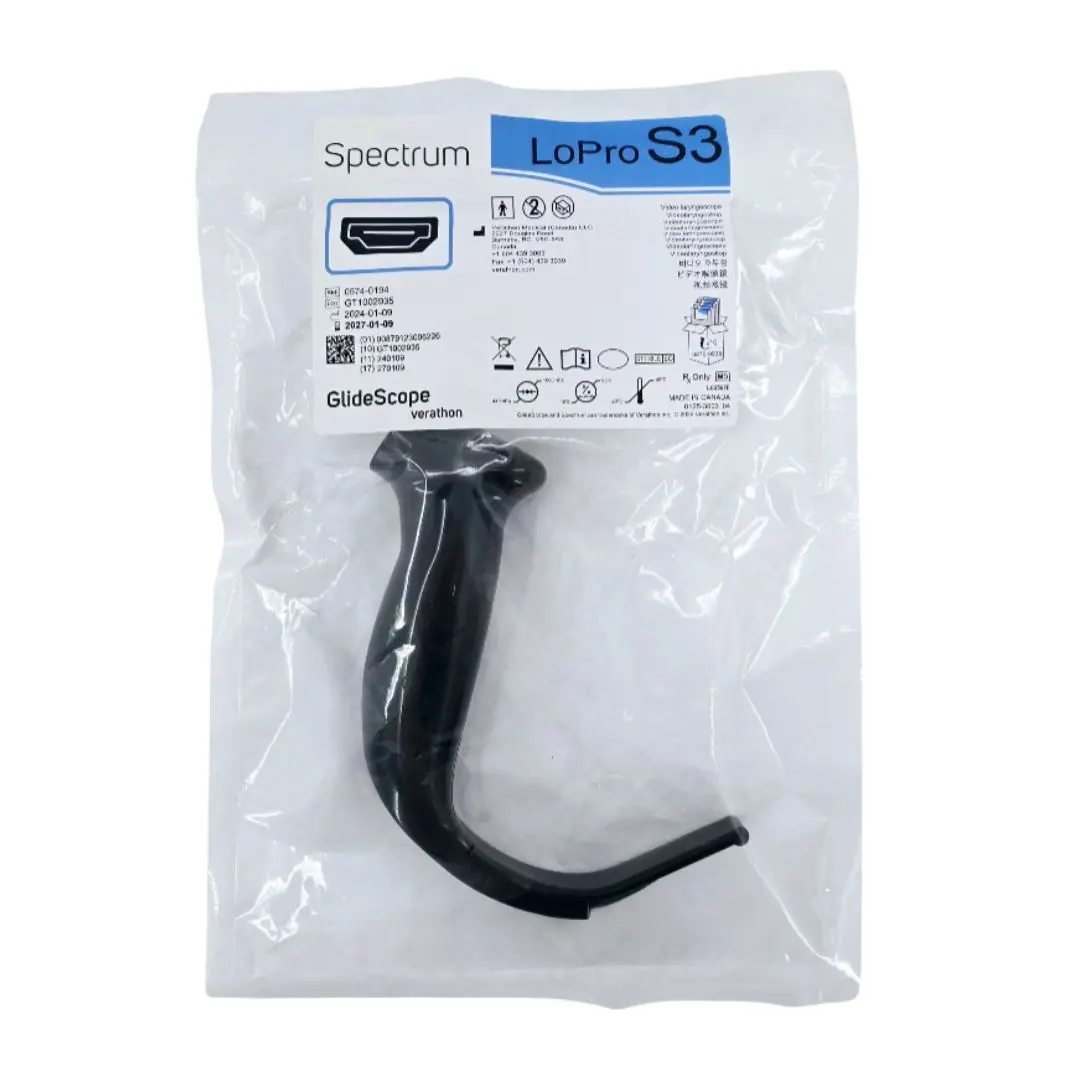 Verathon 0574-0194 Spectrum GlideScope LoPro S3 Video Laryngoscope Blade