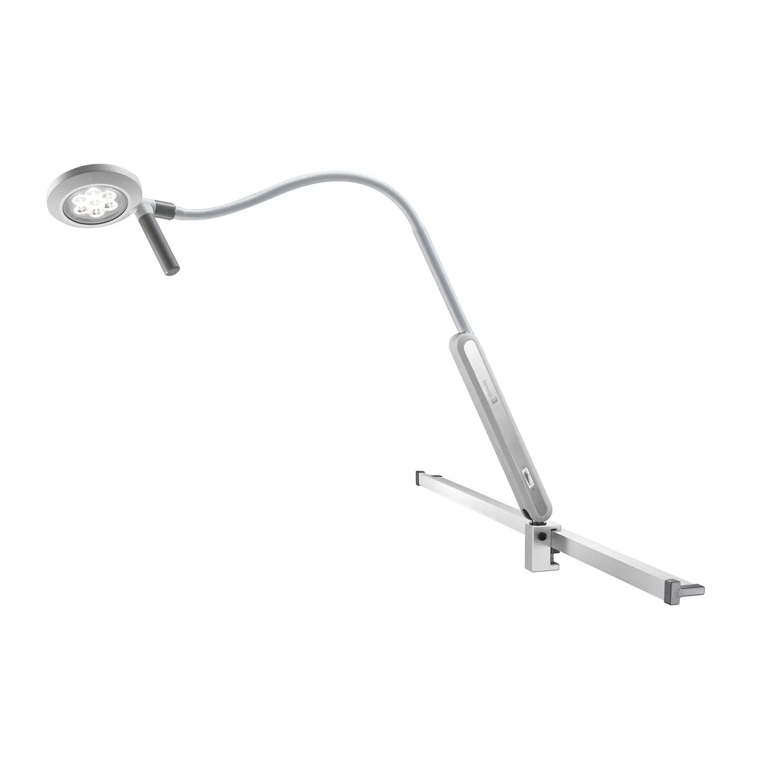 Waldmann VISIANO 10 LED Exam Light 10-1 P S10, Gooseneck Arm - Rail Mount