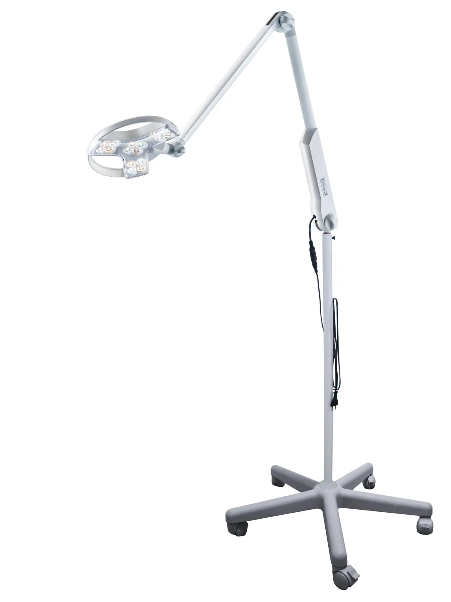 Waldmann VISIANO 20 LED Exam Light 20-2 P TX, Double Arm - Roller stand