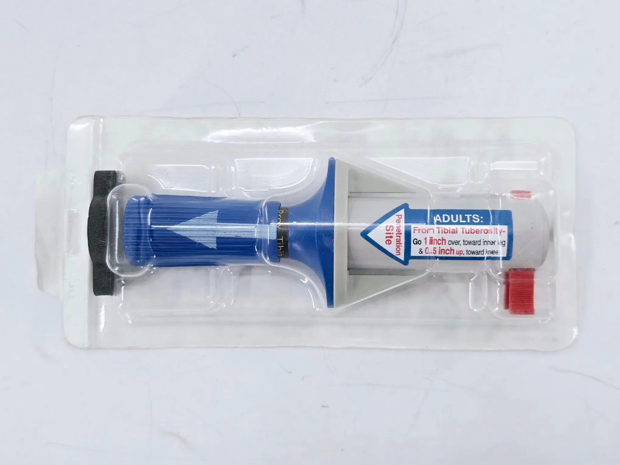WaisMed WMBIGA1 Adult Big Bone Injection Gun 15G 33.3mm Luer Lock - Image 3