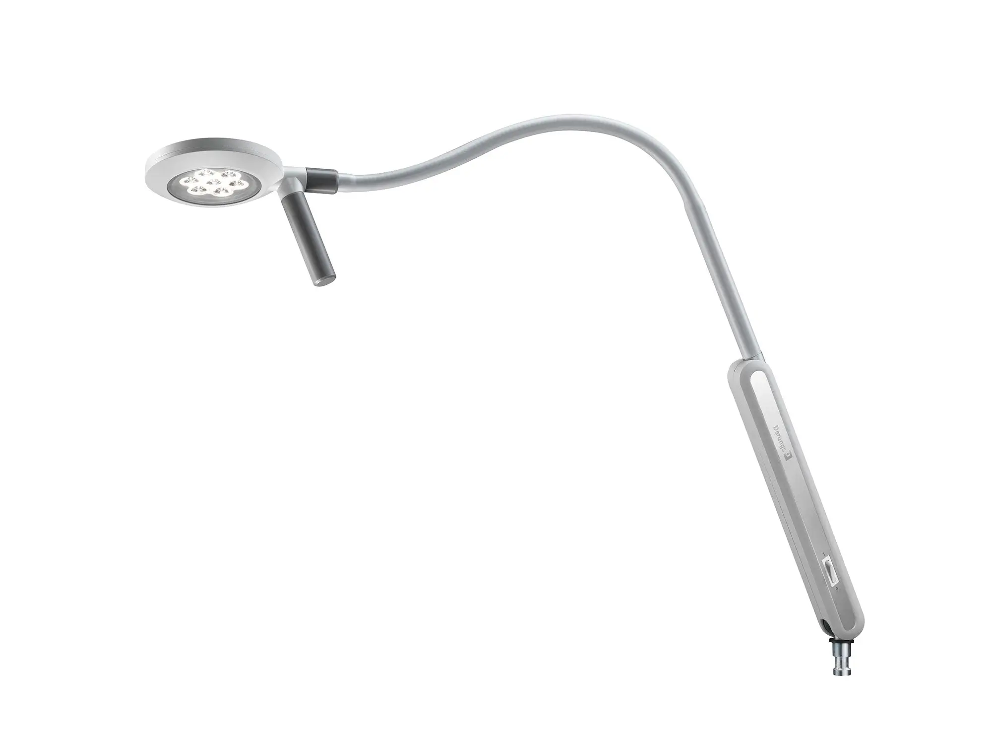 Waldmann Visiano 10-1 P S10 Examination Light, Gooseneck Arm - Wall Mount