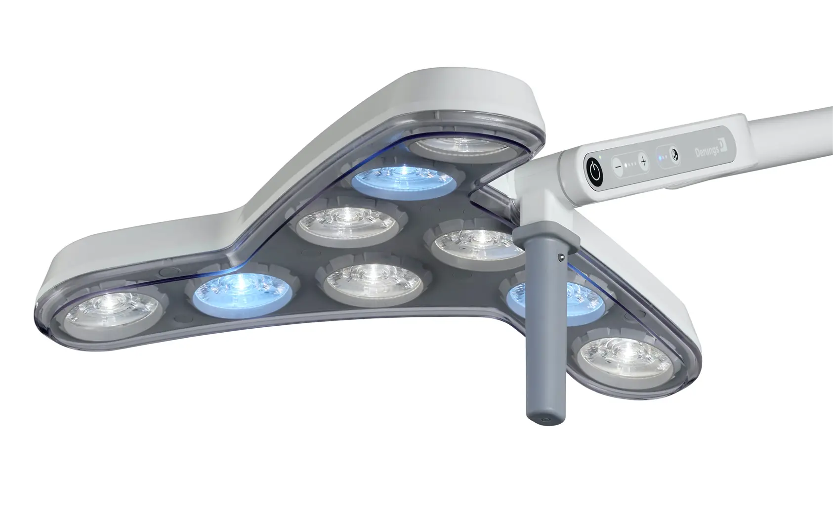 Waldmann Triango LED 1001F Minor Procedure Light with Roller Stand Battery - Image 3