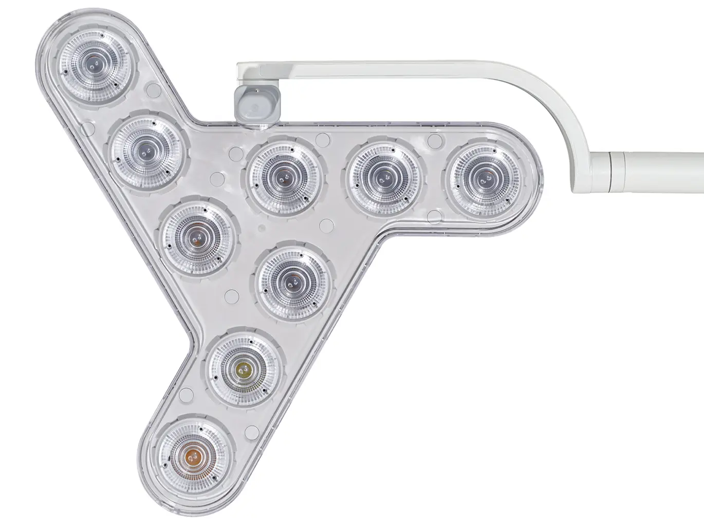 Waldmann Triango LED 1001F Minor Procedure Light with Roller Stand Battery - Image 4