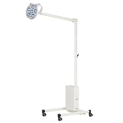 Waldmann Triango LED 601F Procedure Light with Roller Stand Battery