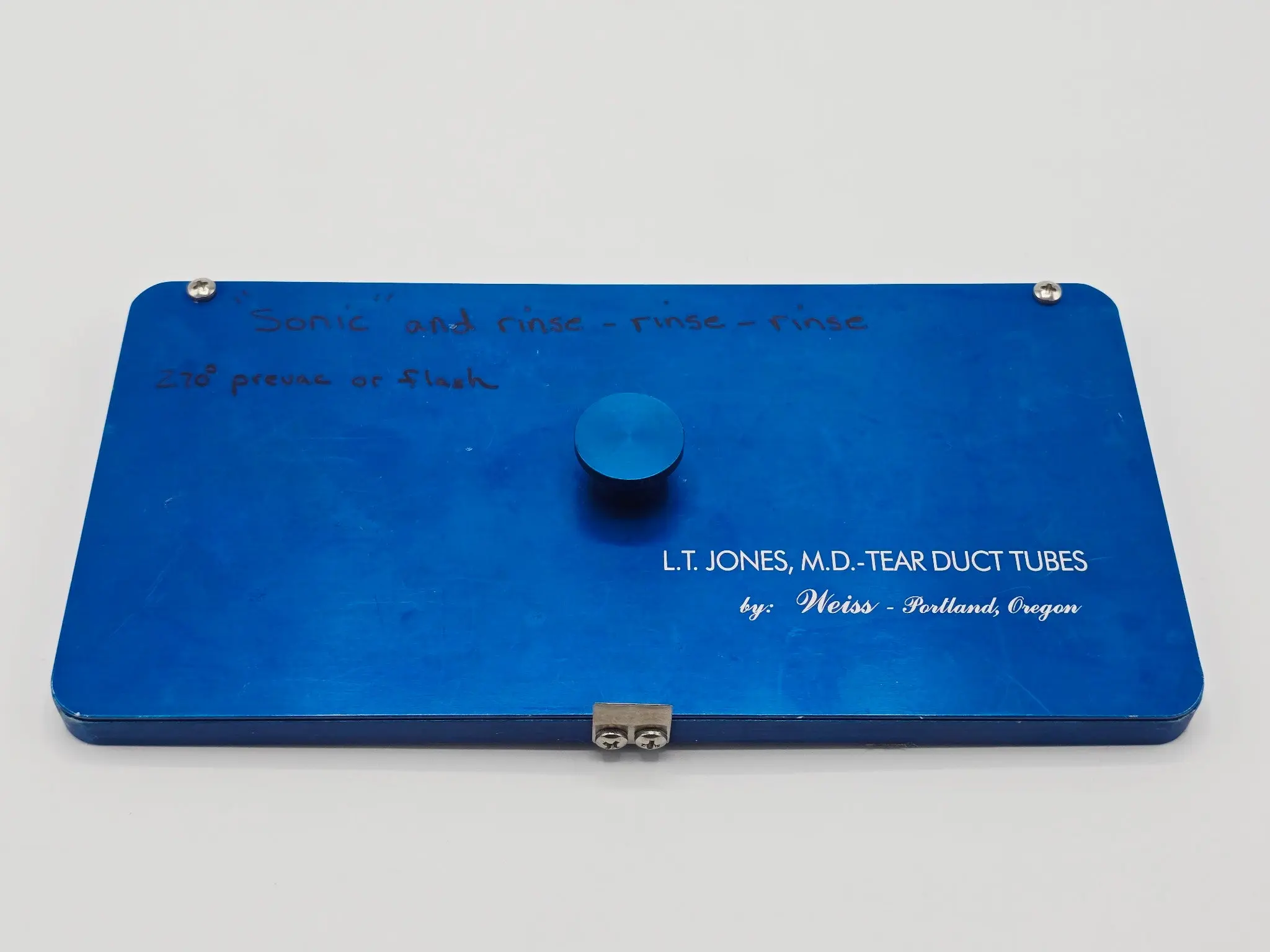 Weiss Scientific L.T Jones M.D Tear Duct Tubes Seet w/ Sterilization Case - Image 4