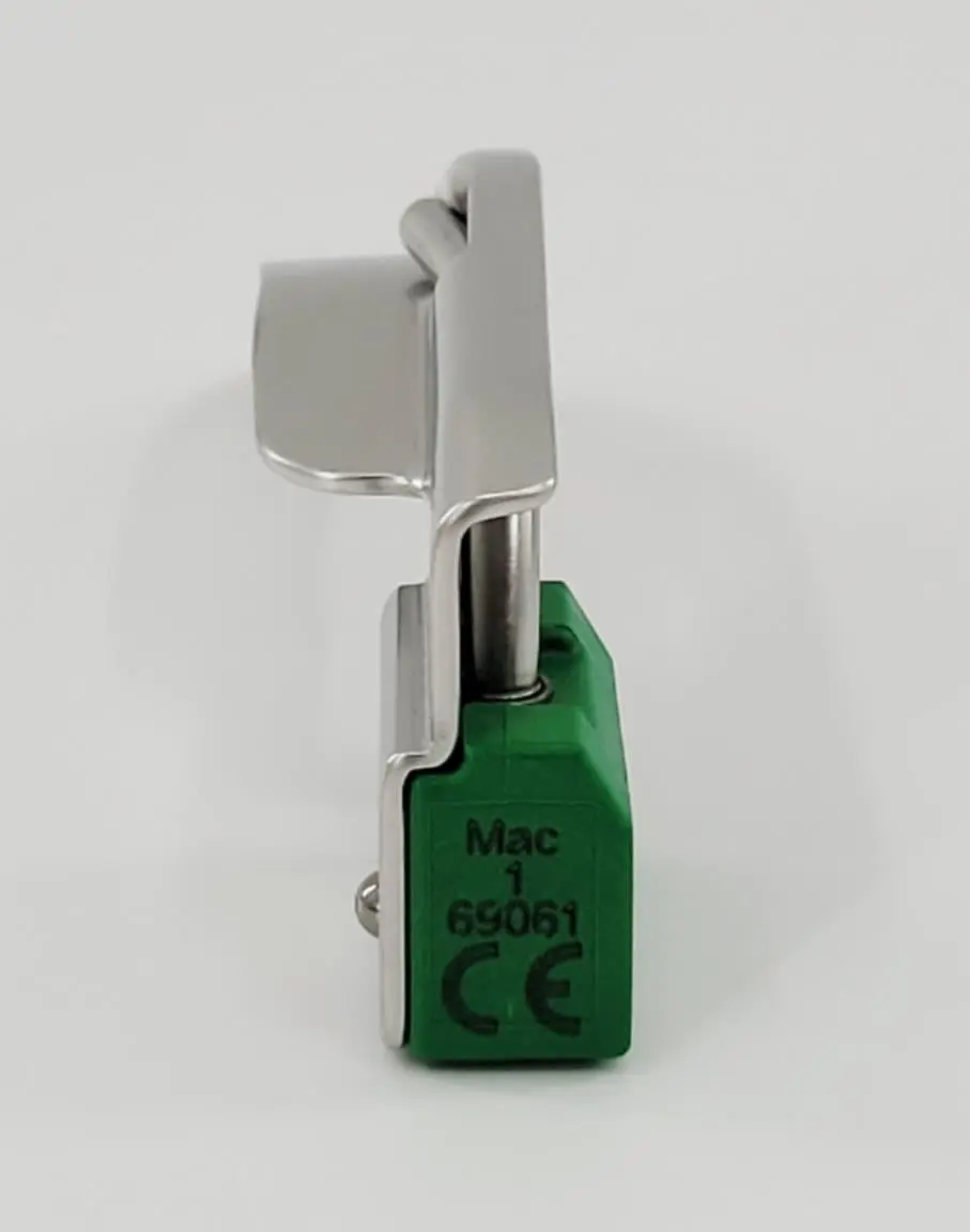 Welch Allyn 69061 Fiber Optic Miller Laryngoscope Blade Size 1 Green - Image 5