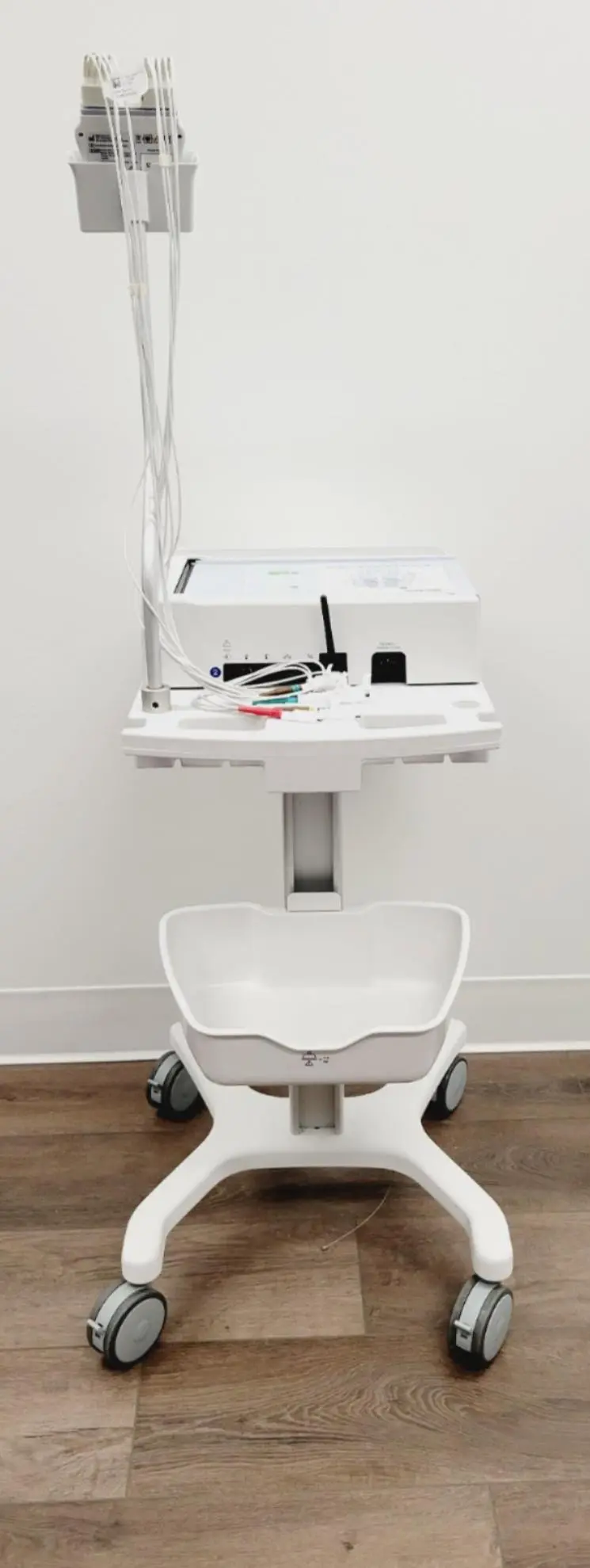 Welch Allyn ELi 280 12-Lead Multi-Channel Electrocardiograph & Cart Ver 2.4.1.8 Reconditioned - Image 4
