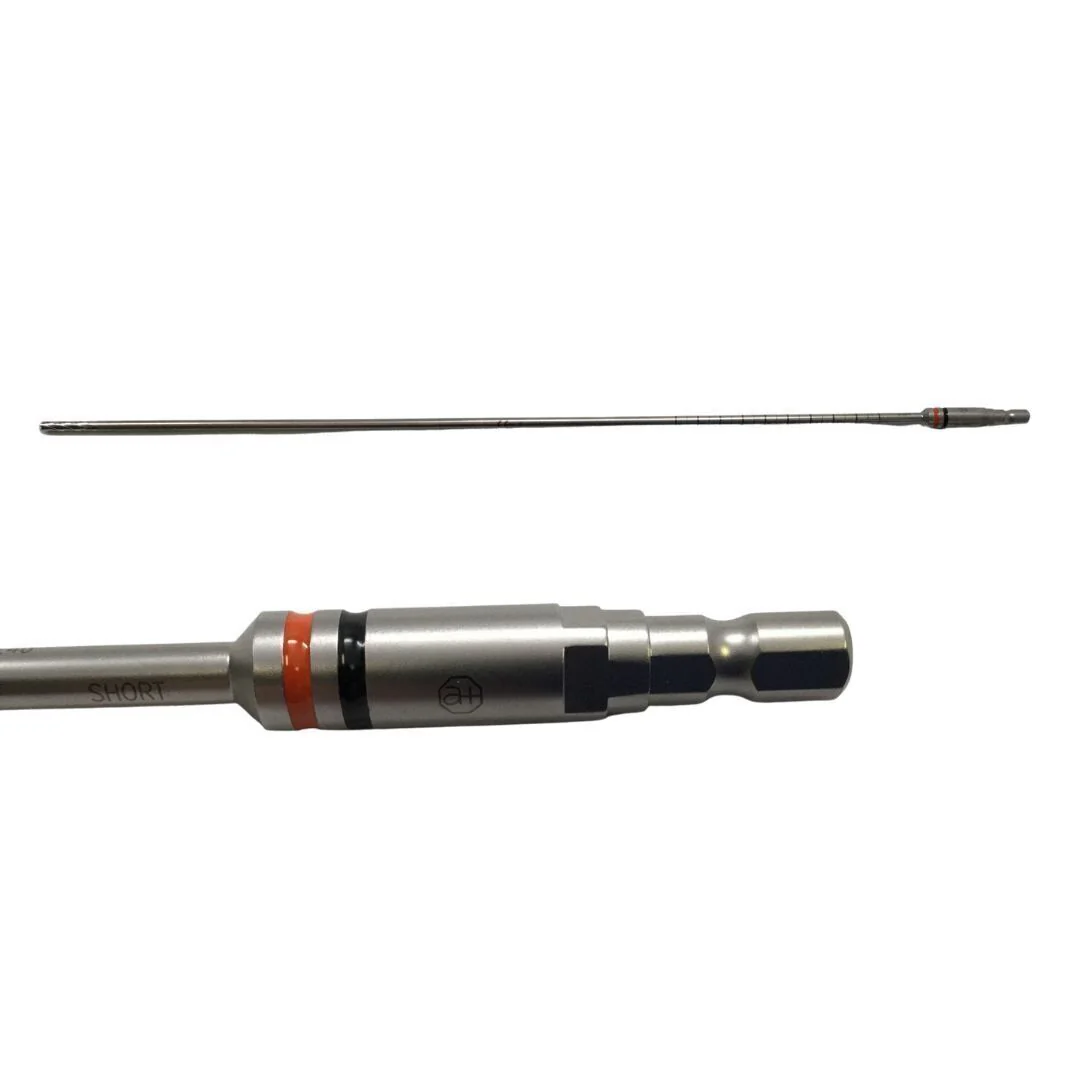 Zimmer 00-2490-064-50 4.9mm Calibrated Cannulated Drill Bit Orthopedic 17-5/8"