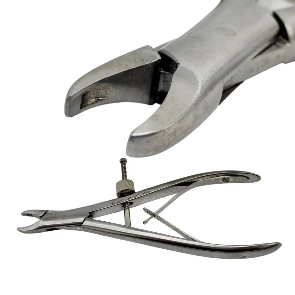Zimmer 1277-01 Harrington C-Washer Clincher Locking Forceps 6-3/4"