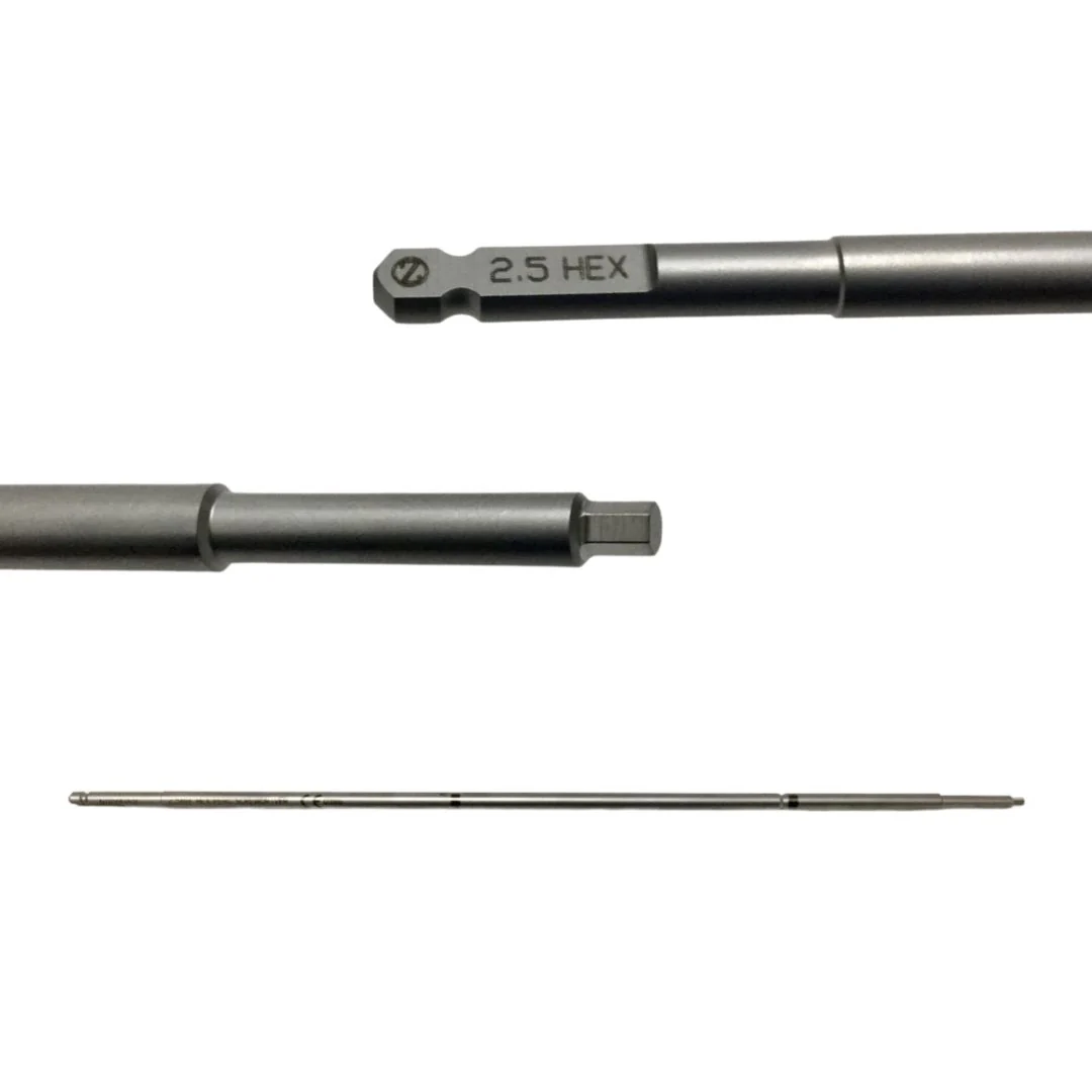 Zimmer 2360-67-25 2.5mm Periarticular Locking System Hex Driver Orthopedic 10-3/4"