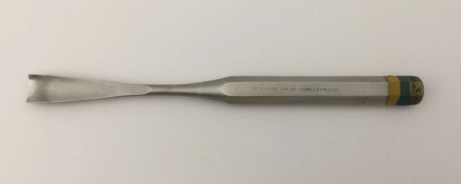Zimmer 2814-03 Straight Gouge 19mm Orthopedic 8" - Image 2