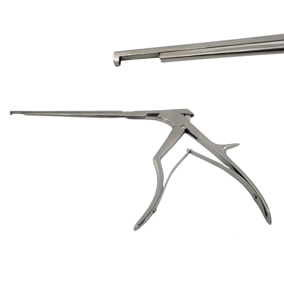 Zimmer 3351-02 Schlesinger Cervical Rongeur 3mm 90° Down Bite 10-1/2"