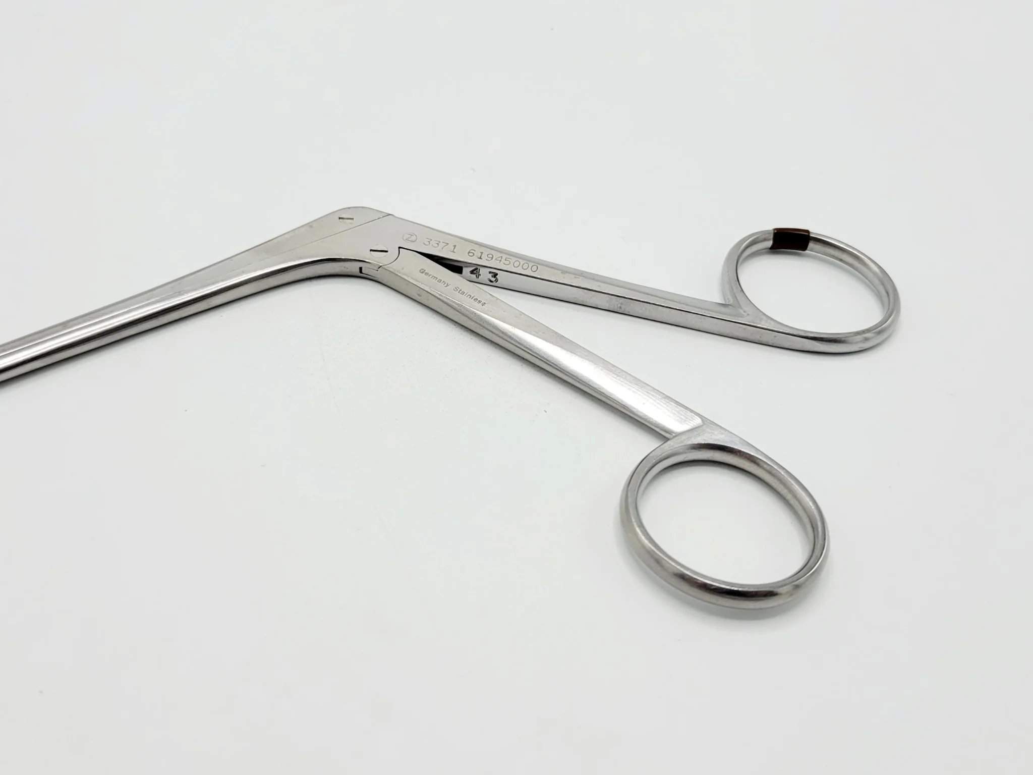 Zimmer 3371 Duckbill Nasal Forceps ENT 8-1/4" - Image 4
