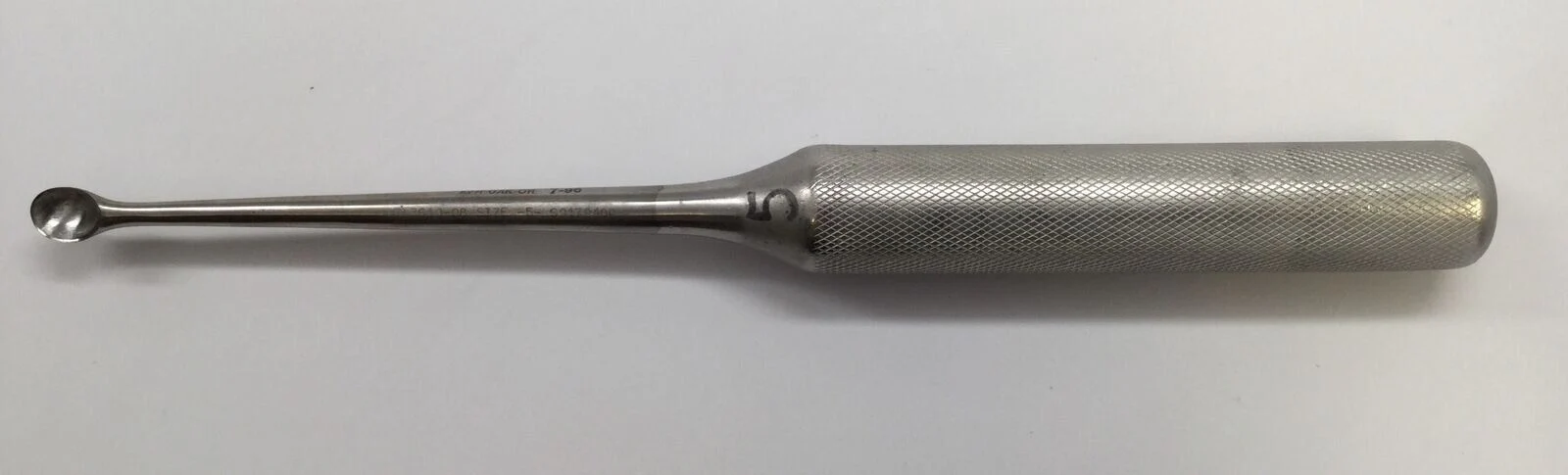 Zimmer 3610-08 Ultra-Cut Cobb Handle Brun Curette 10-3/4" - Image 2