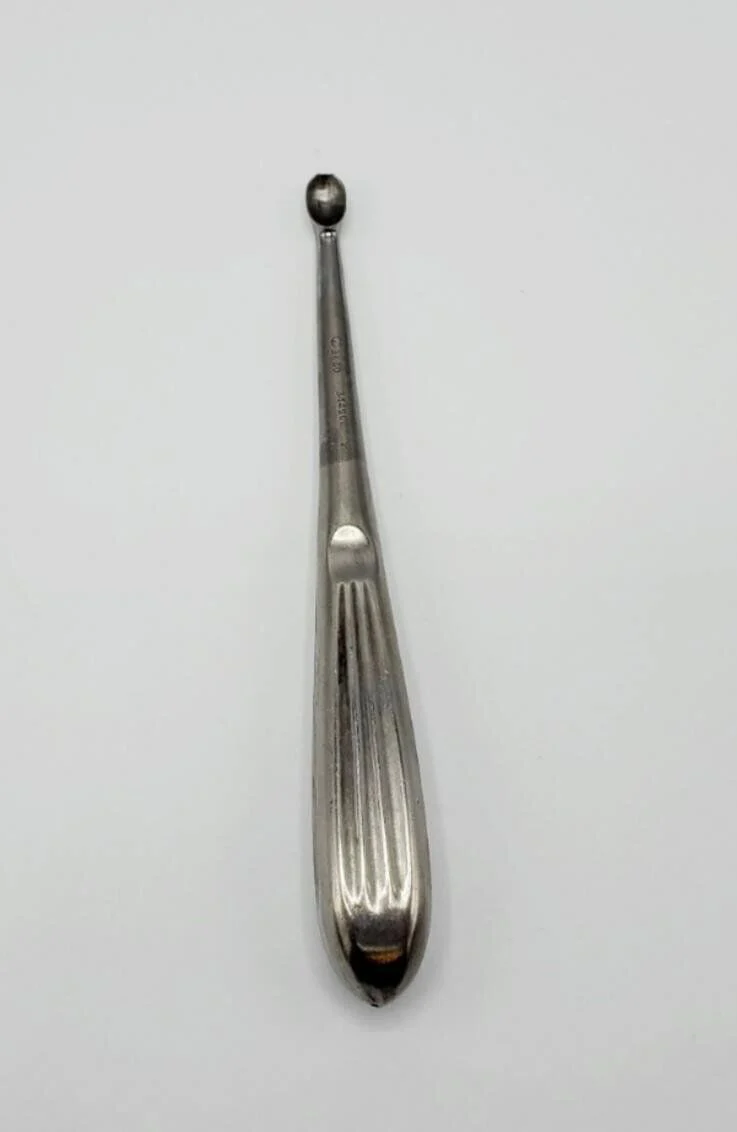 Zimmer 3680 Burn Bone Curette Size 5 Orthopedic 6-5/8" - Image 4