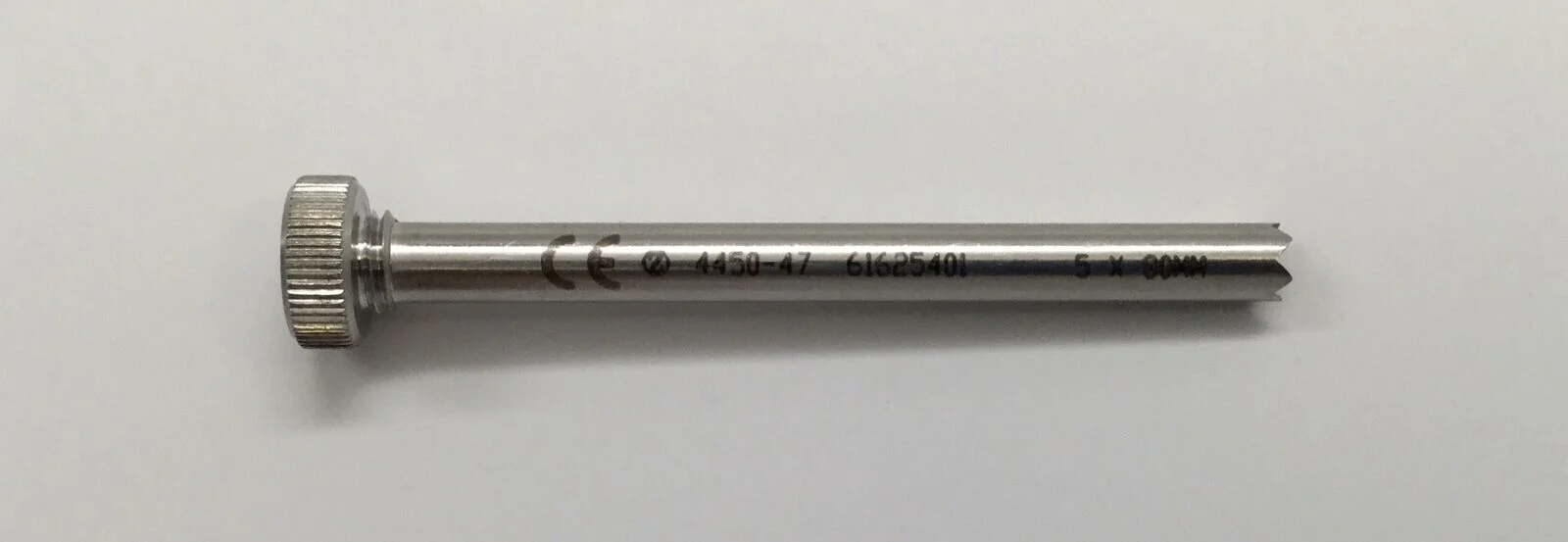 Zimmer 4450-47 5 x 80mm Drill Sleeve Orthopedic 3-1/4" - Image 2