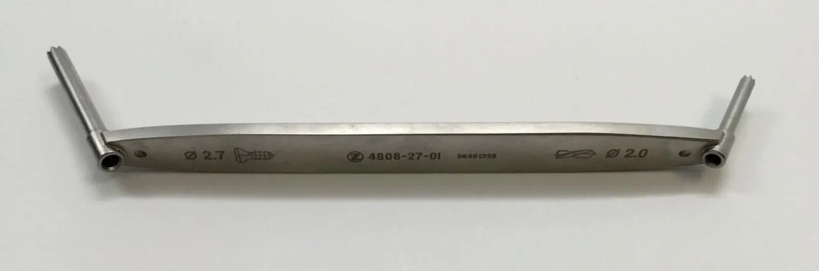 Zimmer 4808-27-01 Surgical Double Drill Sleeve 2.7mm/2.0mm - Image 5