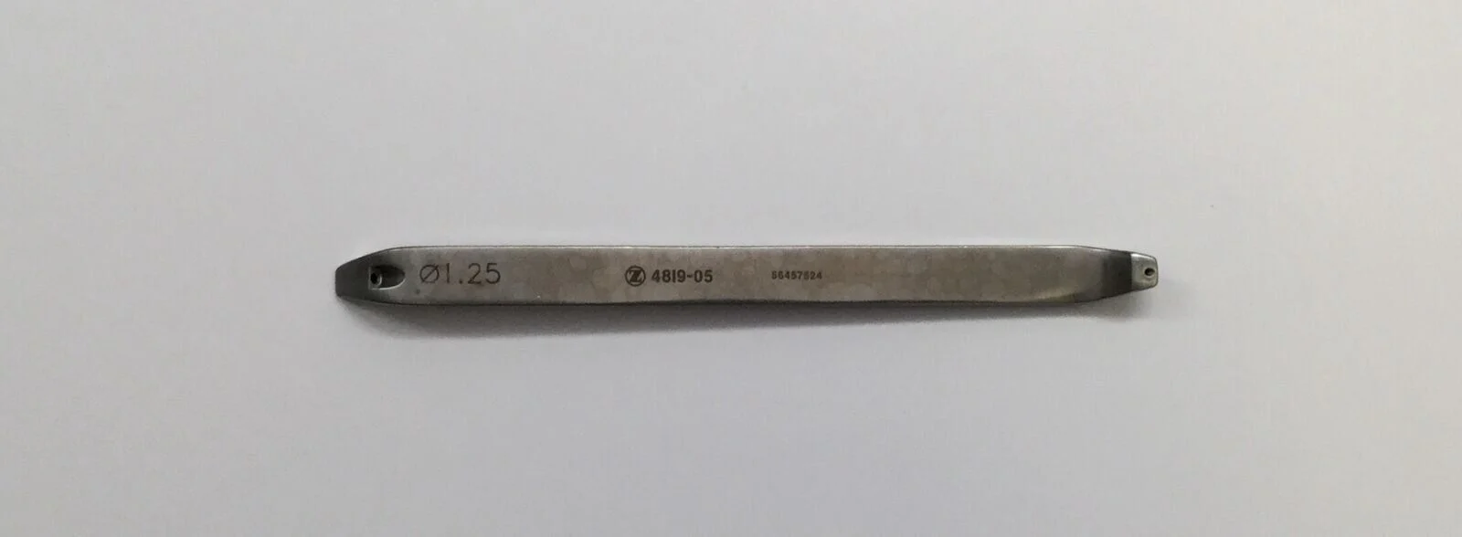 Zimmer 4819-05 0.8mm & 1.25mm Double Sided Bending Iron Orthopedic - Image 2