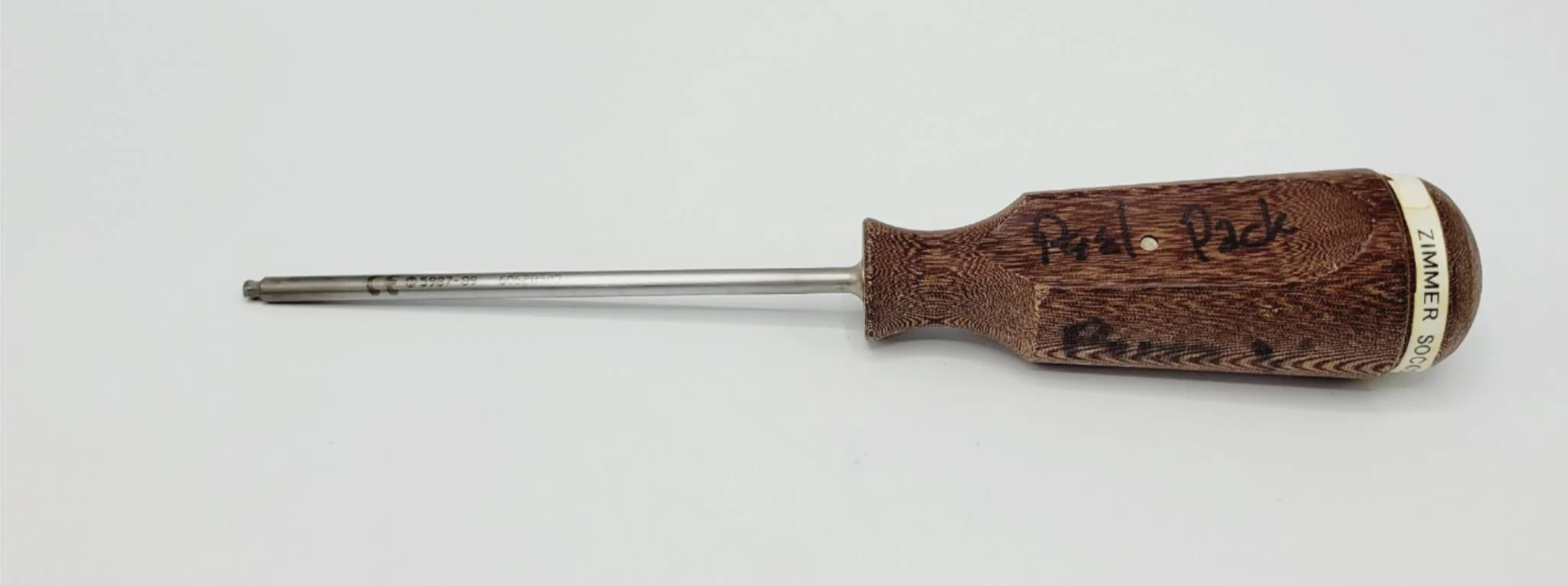 Zimmer 5987-89 Wood Handle Driver Orthopedic 8-3/4" - Image 4