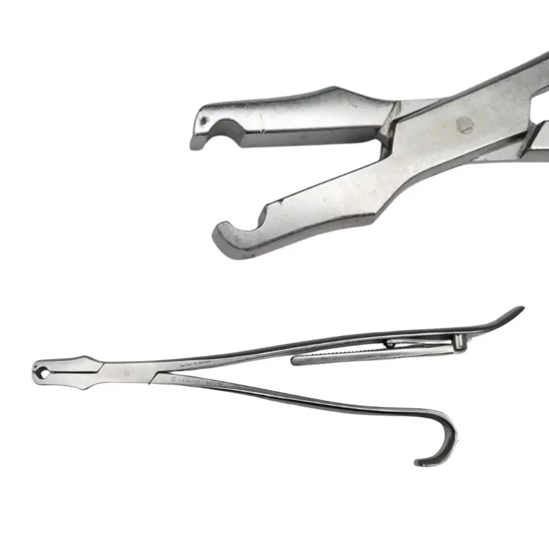 Zimmer 8504-77 Bone Holding Forceps 10"