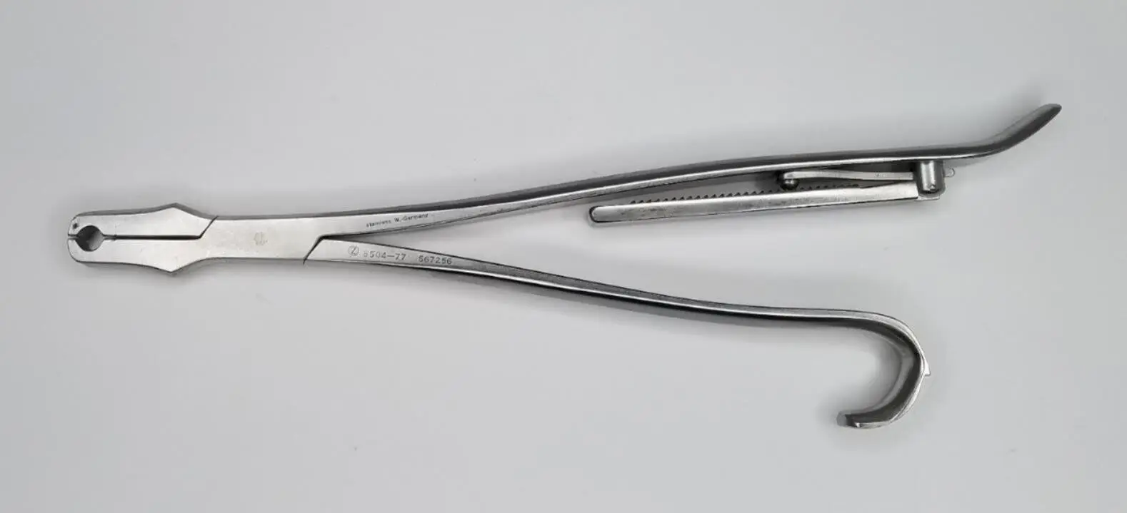 Zimmer 8504-77 Bone Holding Forceps 10" - Image 2
