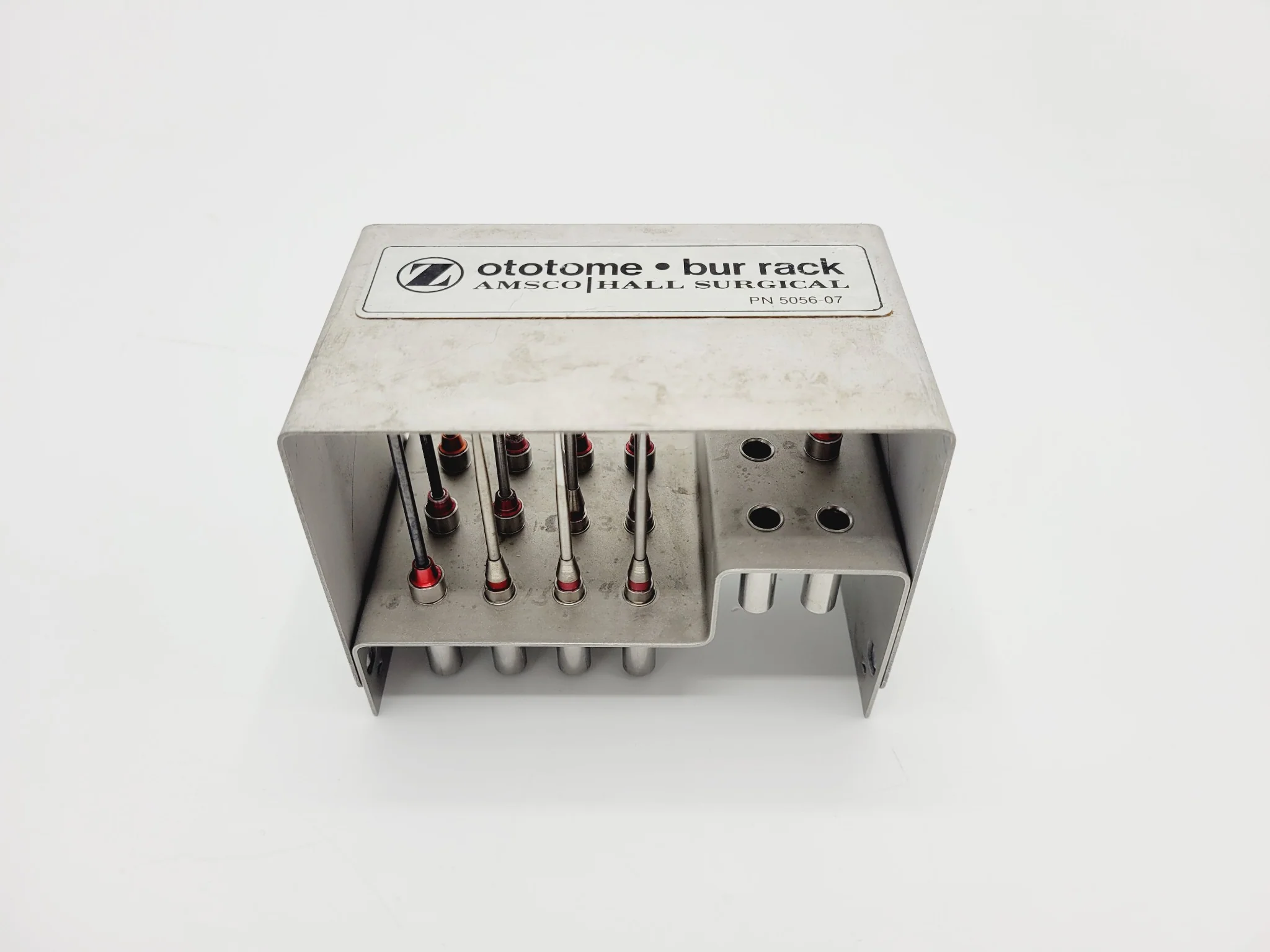 Zimmer Amsco Hall 5056-07 Osteotome Bur Rack 4-1/4" - Image 2