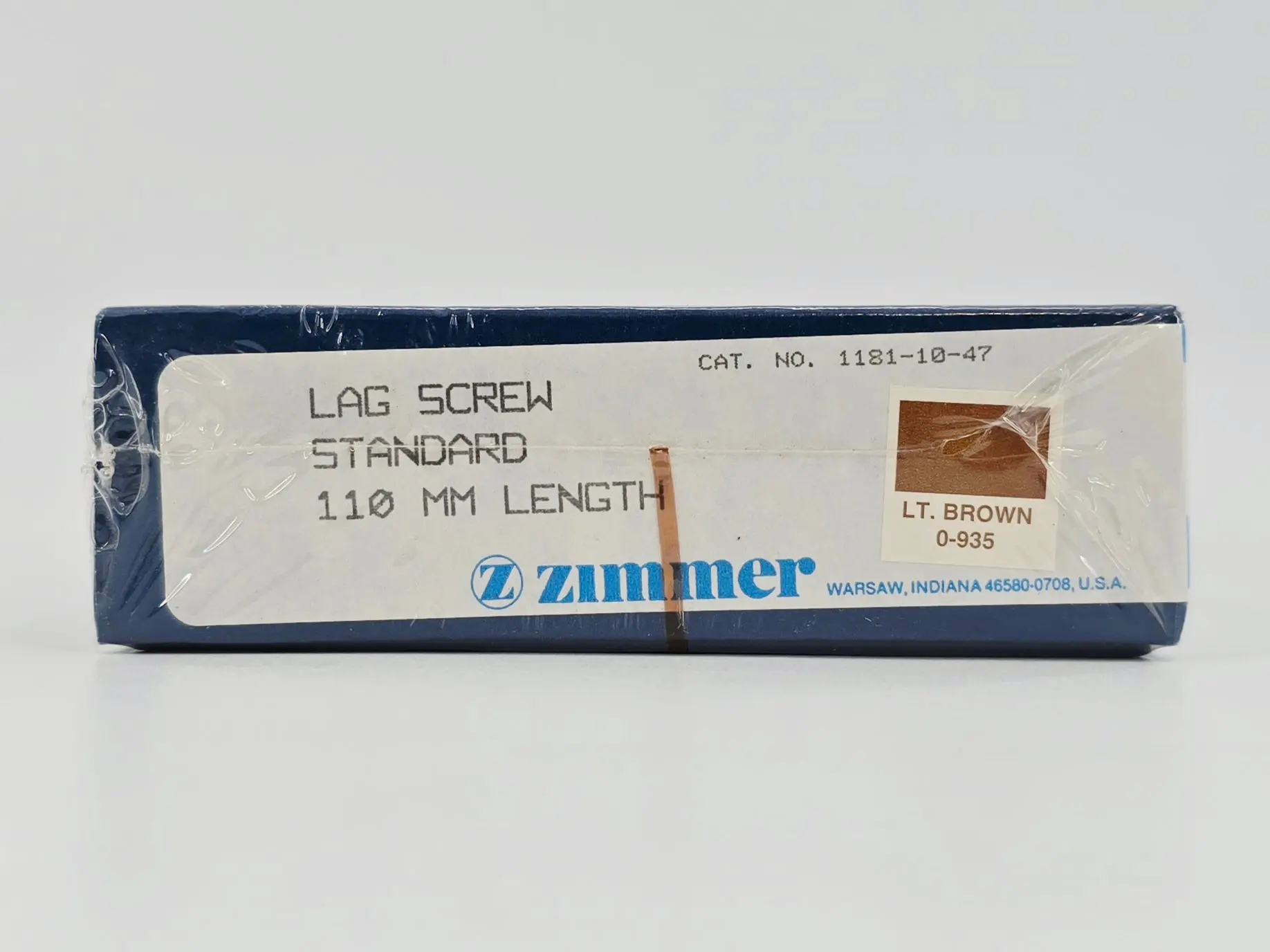 Zimmer Biomet 1181-10-47 Free-Lock Femoral Fixation System Compression Lag Screw Standard 13mm 110mm Length BX/1 - Image 2