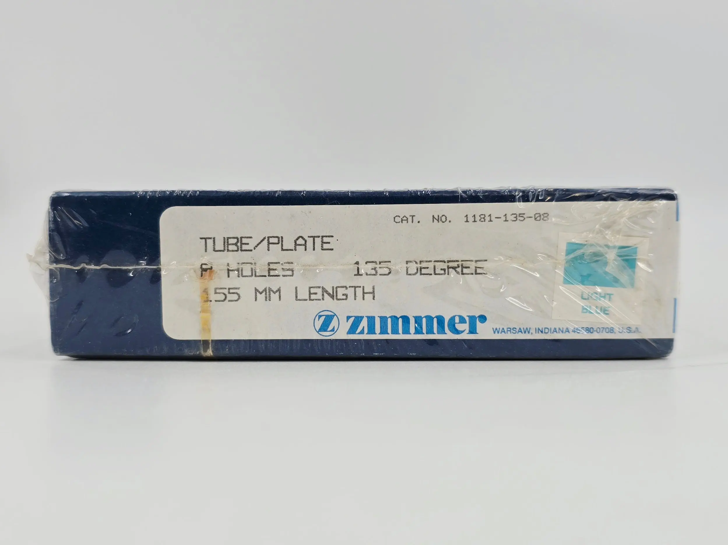 Zimmer Biomet 1181-135-08 Free-Lock Femoral Fixation System Compression Tube/Plate 135° 8 Holes 155mm Length BX/1 - Image 2
