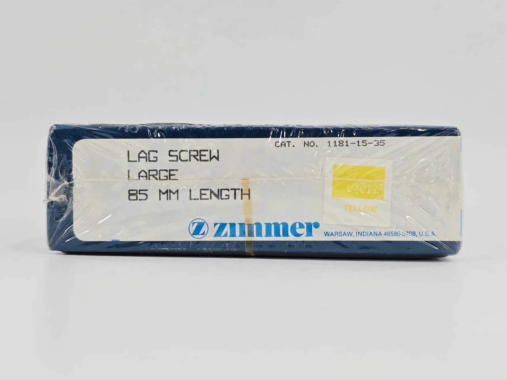 Zimmer Biomet 1181-15-35 Free-Lock Femoral Fixation System Compression Lag Screw Large 15.8mm 85mm Length BX/1 - Image 3