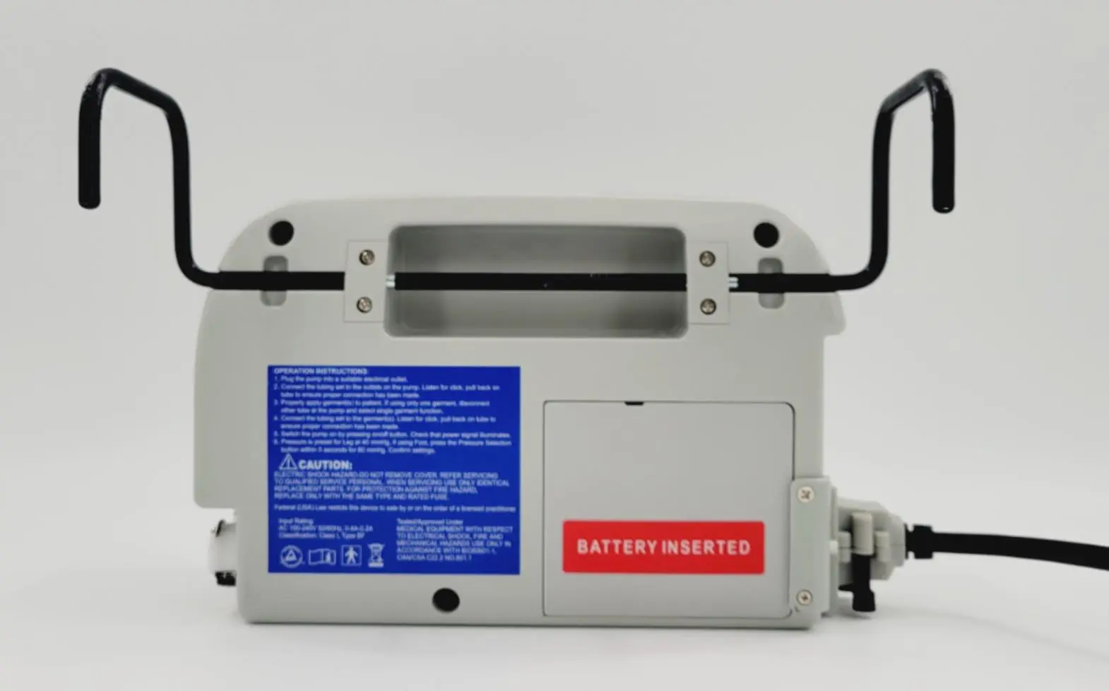 Zimmer CTC VP500DM Supreme Mini DVT Pump w/ Hoses & Medium Set of 2 Calf Sleeves - Image 5