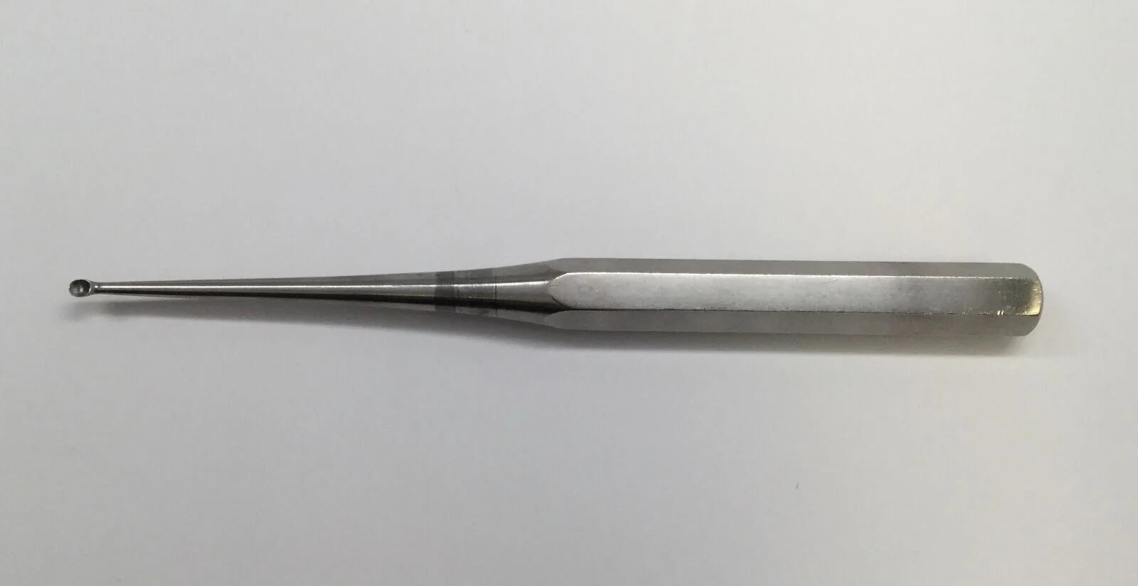 Zimmer Size 0 Bone Curette Round Cup Orthopedic 9" - Image 2