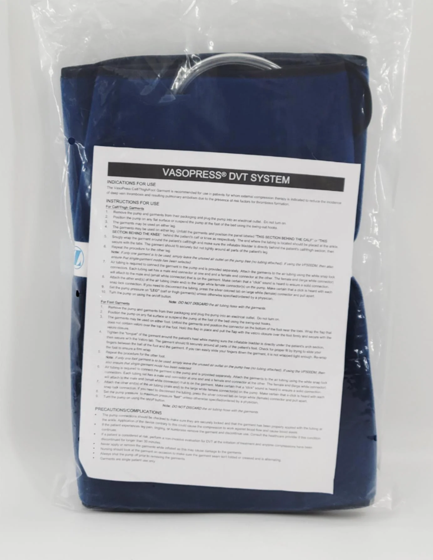 Zimmer VP501B Vasopress Blue Calf Garment Extra Large 32" - Image 2