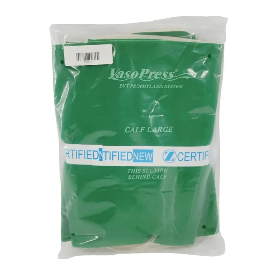 Zimmer VP501LG Vaspress Compression Therapy Green Calf Garment Large 24"