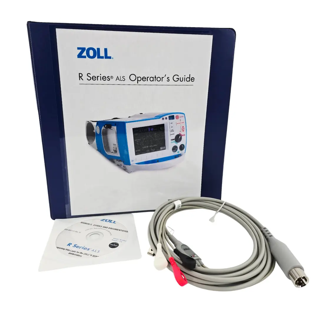 Zoll R Series ALS Defibrillator Monitor Real CPR Help Integrated Pacing Monitor Unit -Certified - Image 2